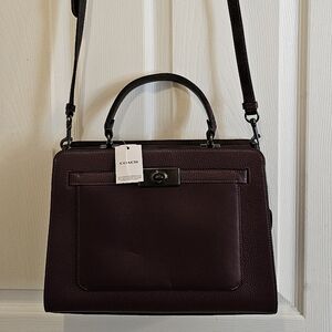 Coach NWT Boysenberry Lane Carryall Satchel